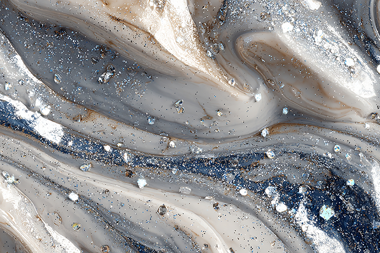 Gray Gold Marble Luxury Texture