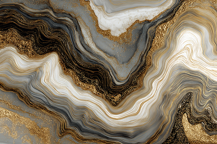 Brown Gold Marble Luxury Texture