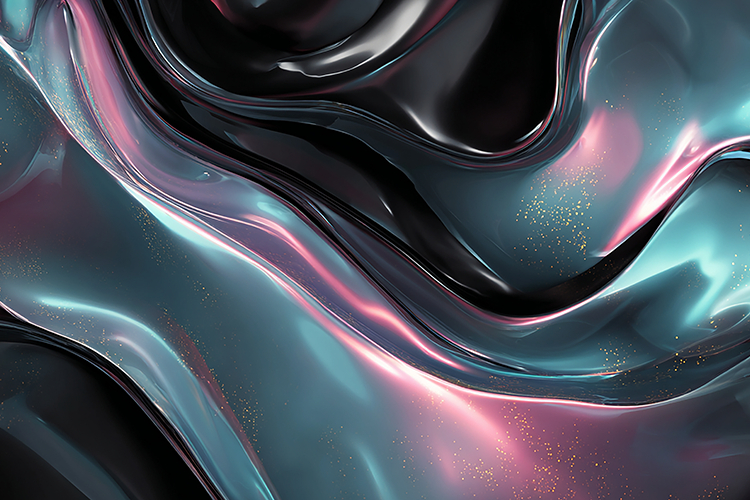 Dark Teal Pink Marble Art Bundle