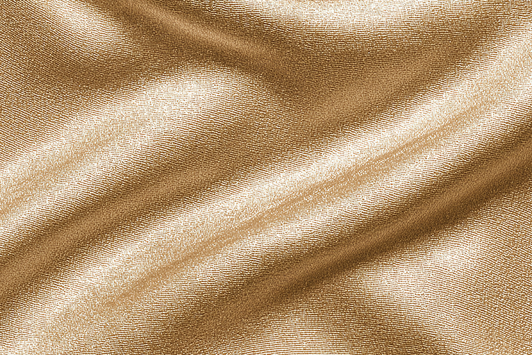 Luxury Golden Metallic Fabric Texture with Sparkling Sheen