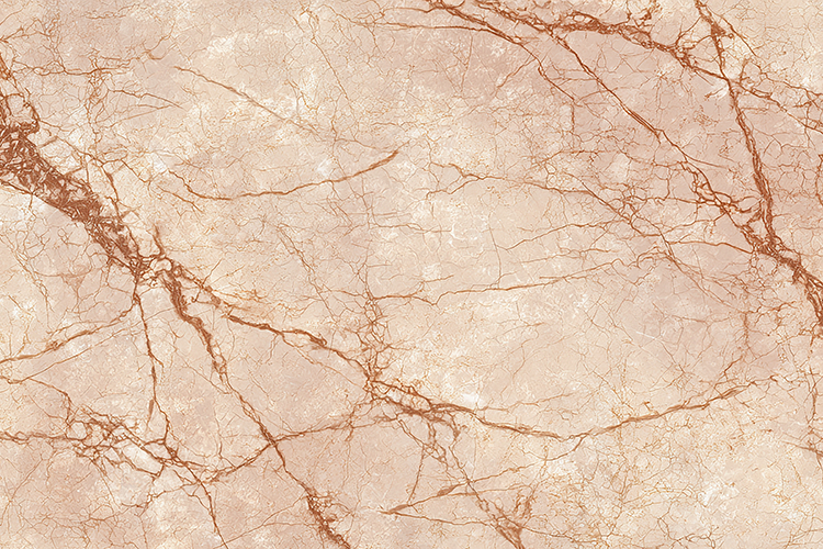 Delicate Rose Tan Marble Texture with Fine Earthy Veins