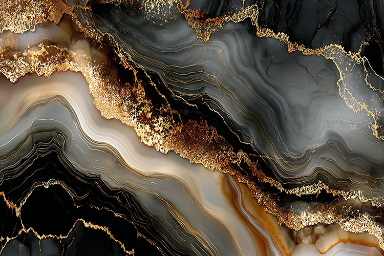 Black Marble Texture Image 6