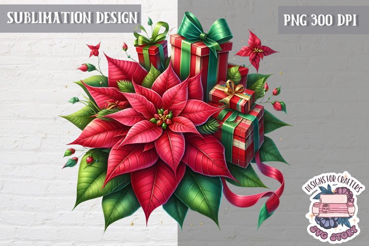 Christmas Floral Svg Image 16