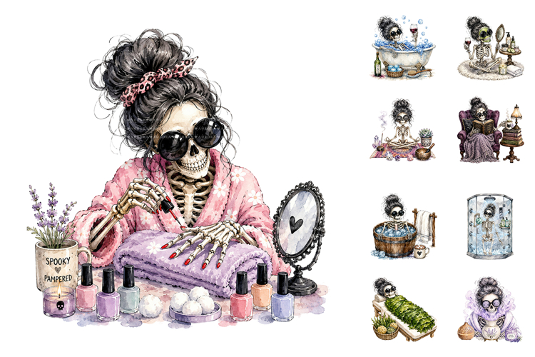  Spa Day Clipart Image 6