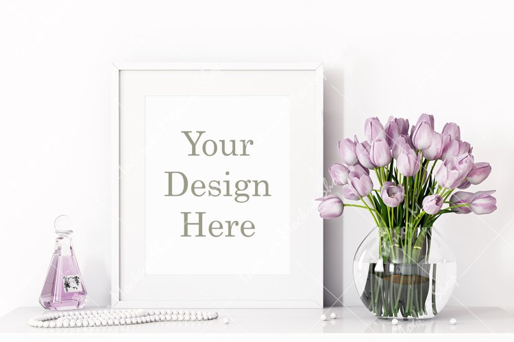8X10, 16X20 ...Frame suitable size , Frame mockup