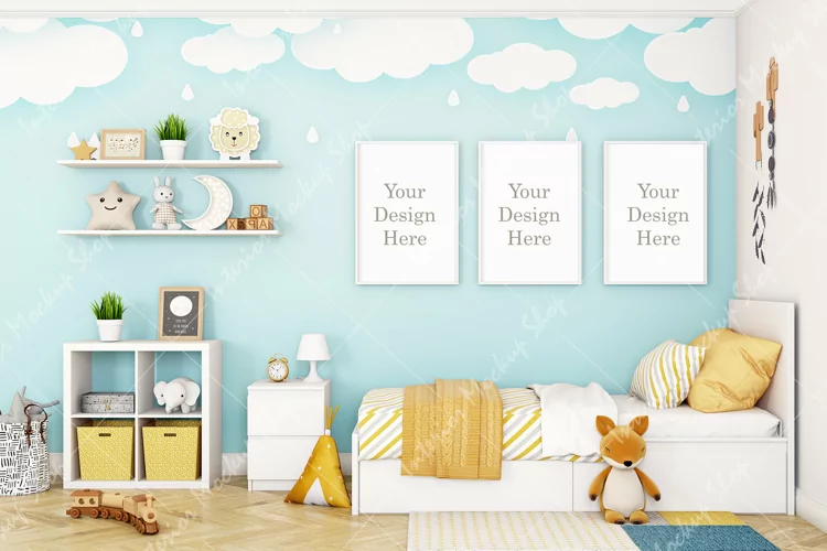 Kids Room Mockup