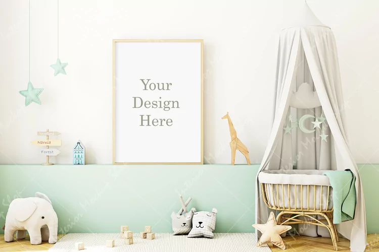 Frame mockup Nursery