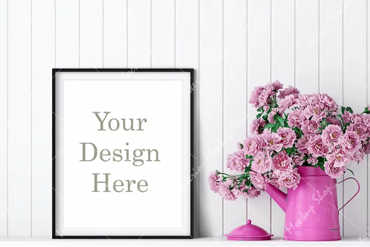 Mockup in interior, Frame mockup, Mockup