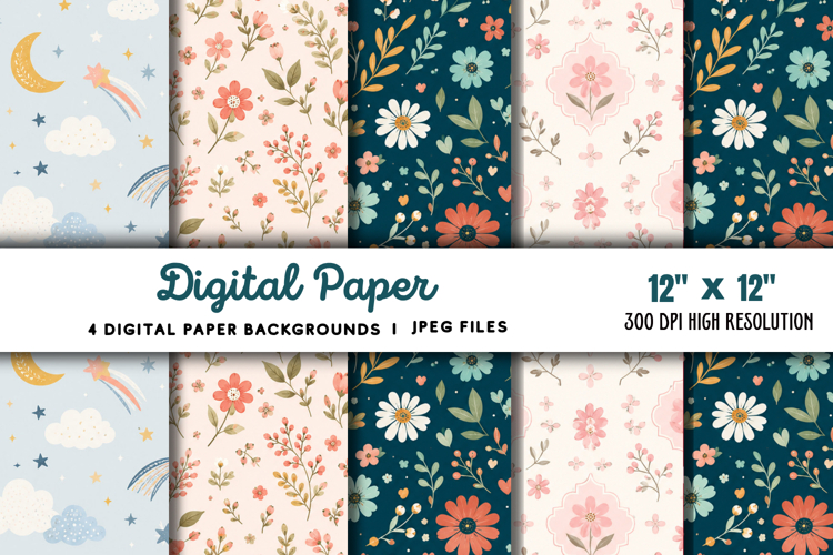 Printable Scrapbook Paper Image 9