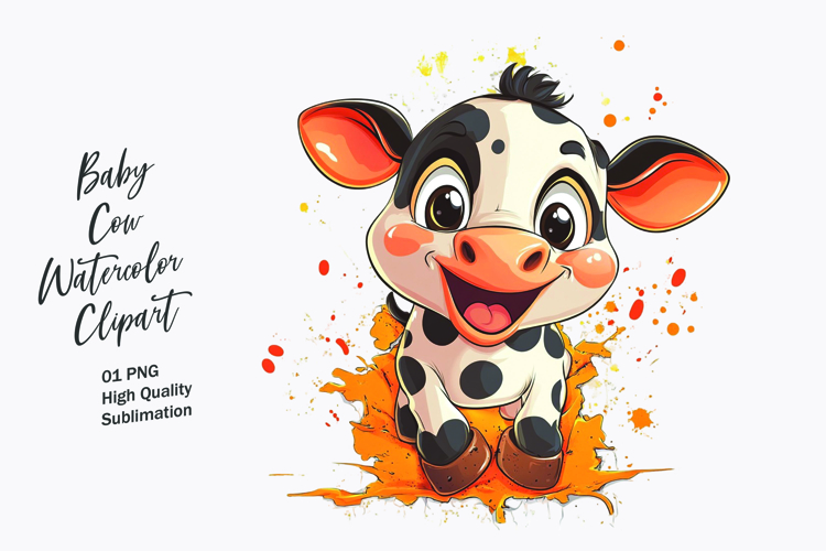 Cow Print Clipart Image 23