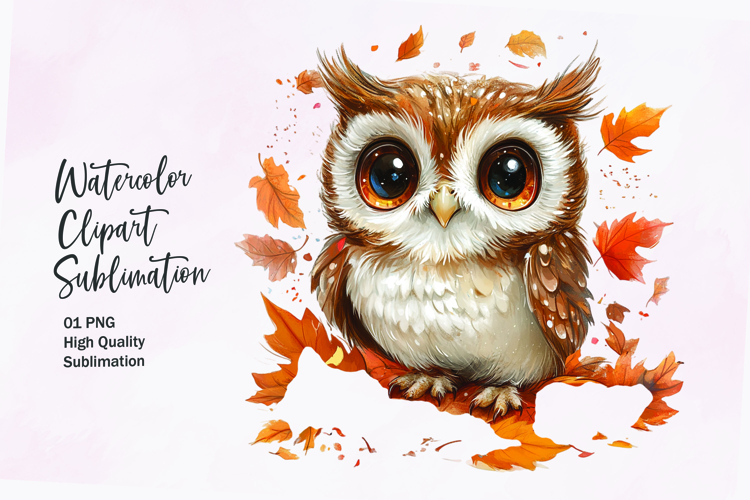 Watercolor Leaves Clipart Image 15