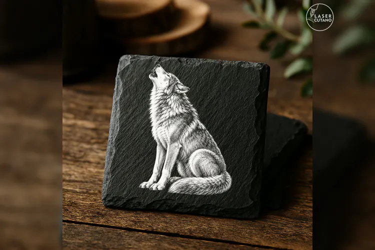 The Frostcall Woodland Animal Laser Engraving PNG