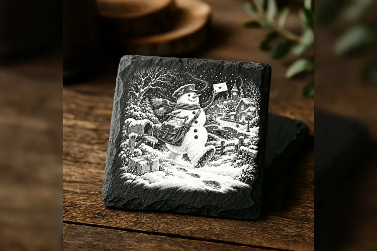 The Snowpost Messenger Laser Engraving PNG