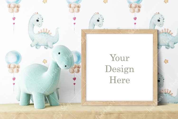 Kids Room Mockup, Frame Mockup