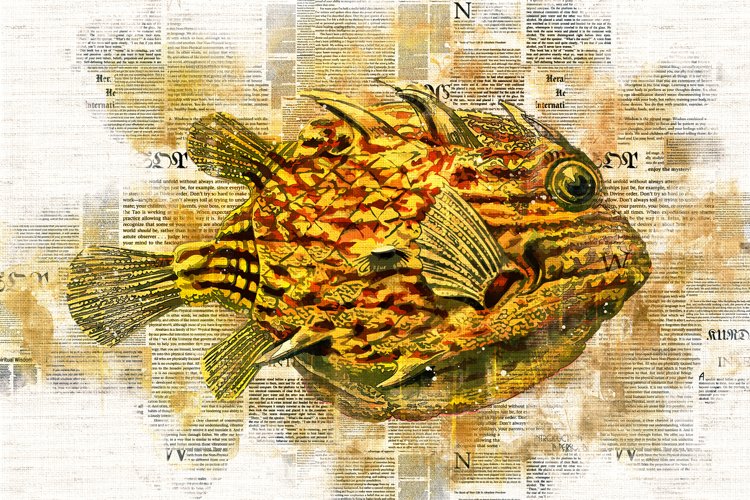 Printable CUTE FISHES 7 different formats Pack 39