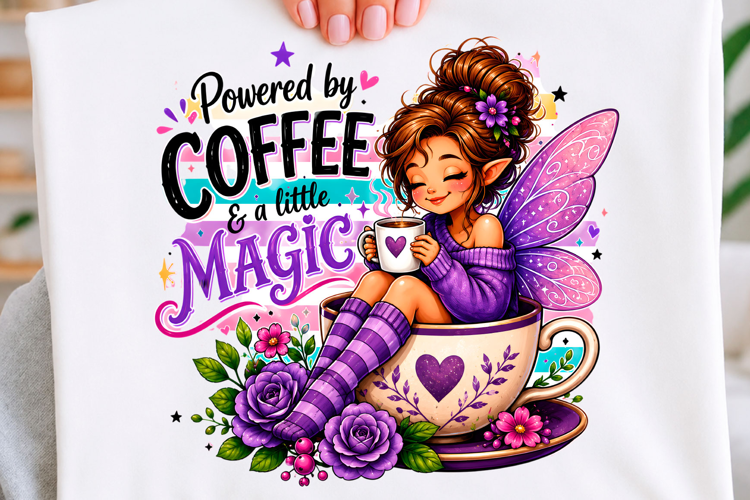 Trending Powered by Coffee Magic Shirt
