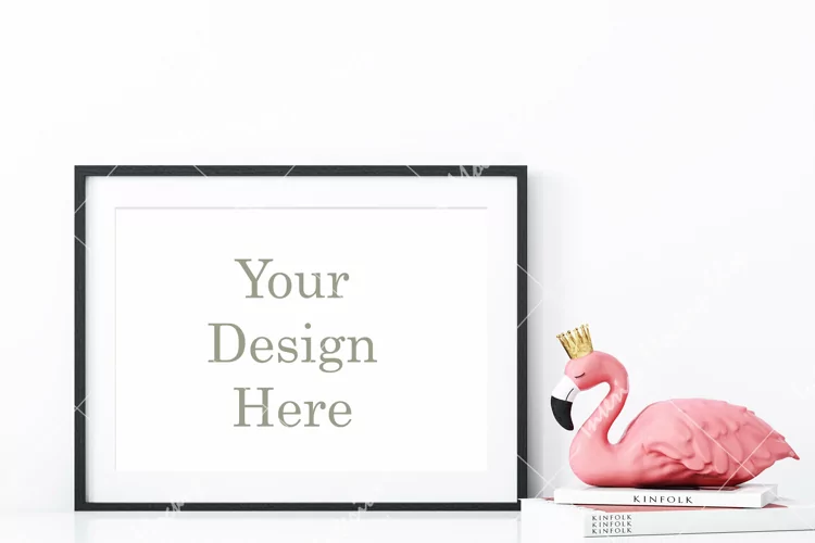 Frame mockup, Poster Mockup, Mockup in interior