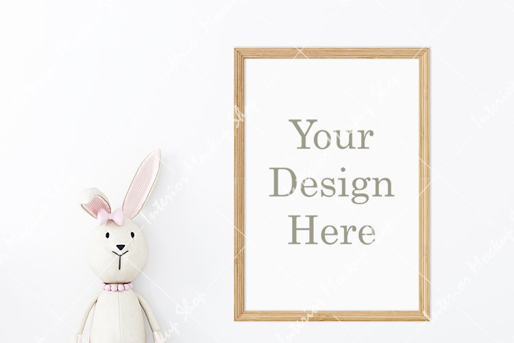 Mockup in interior, Kids frame mockup, Mockup