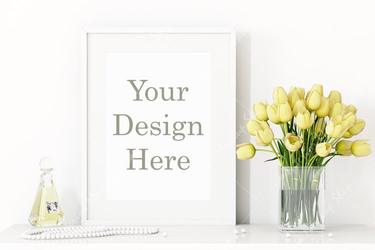 Frame Mockup, Interior Mockup, Room Mockup example image 1