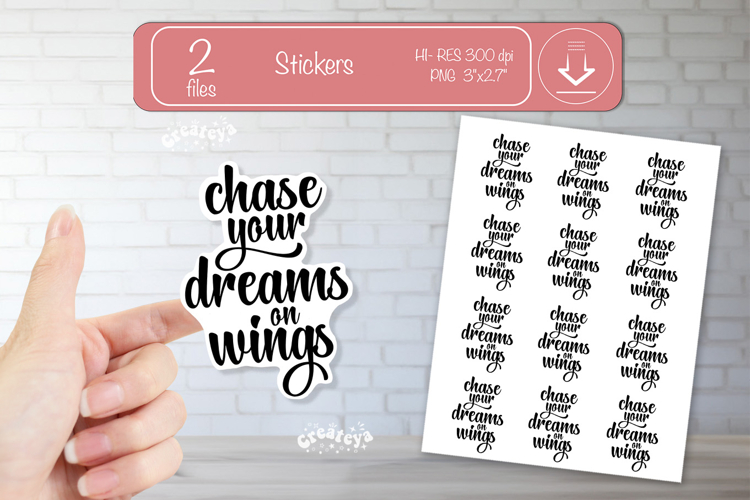Motivational Quotes Sticker PNG, Inspirational affirmation