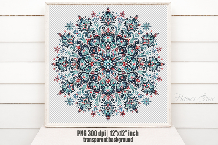 Christmas snowflakes clipart|Cute Winter flower shirt design