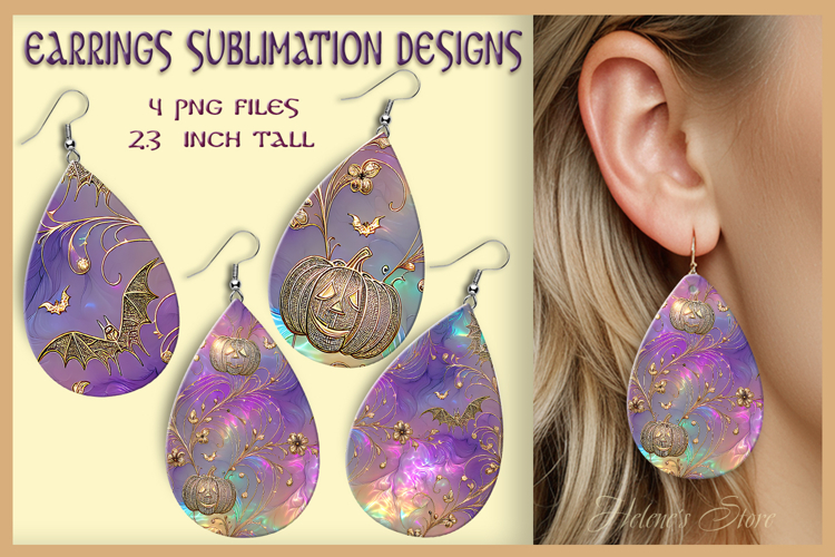 Sublimation Earring Designs Image 6