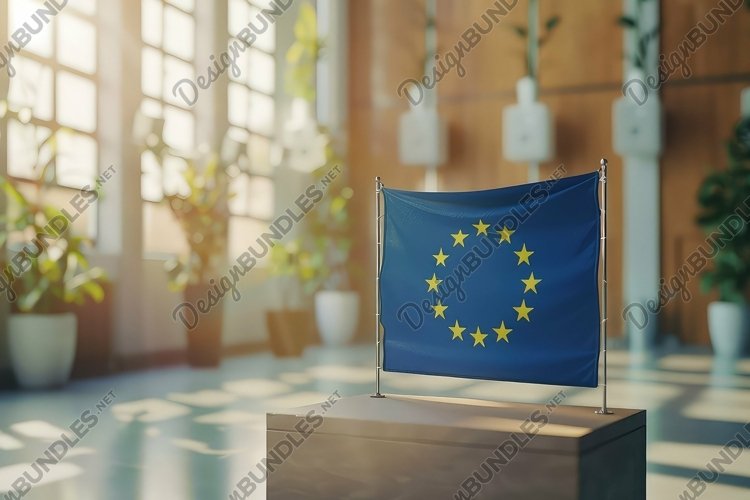 European Union Flag Background Wallpaper