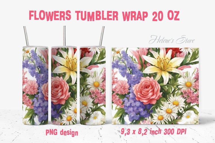 20 Oz Sublimation Tumbler Wrap