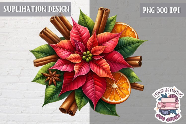 Christmas Floral Svg Image 12
