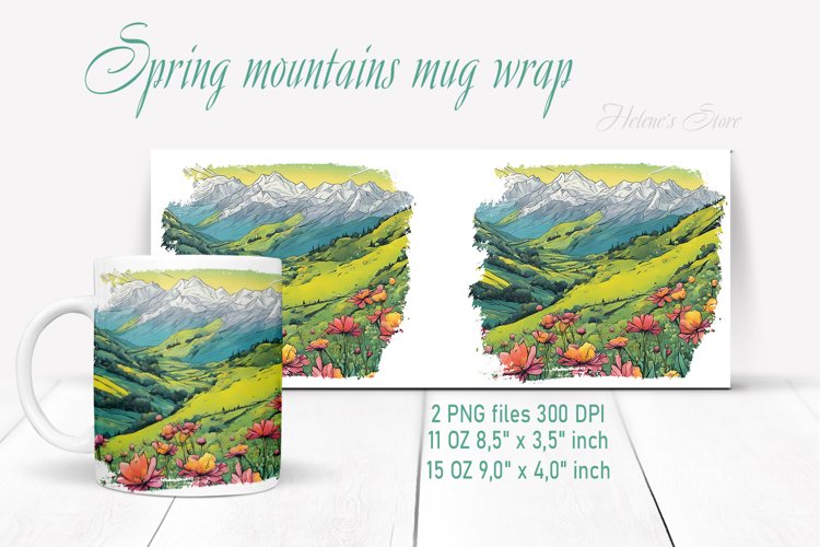Mountains Clipart Image 24