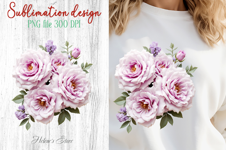 Pink Roses Png Image 10