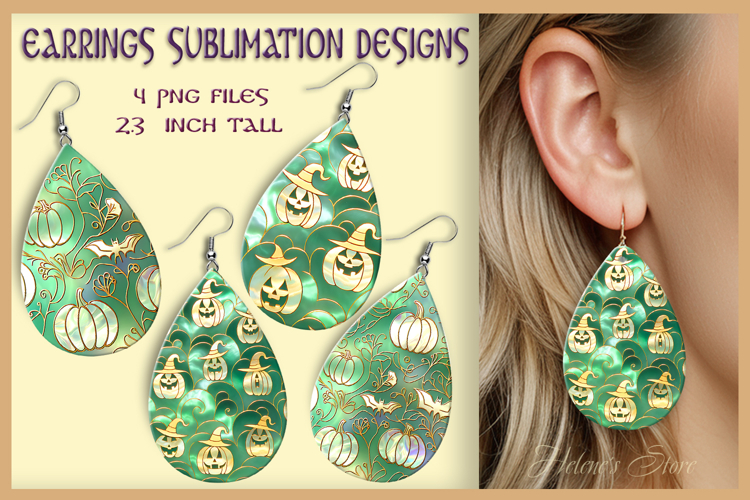 Sublimation Earring Designs Image 3