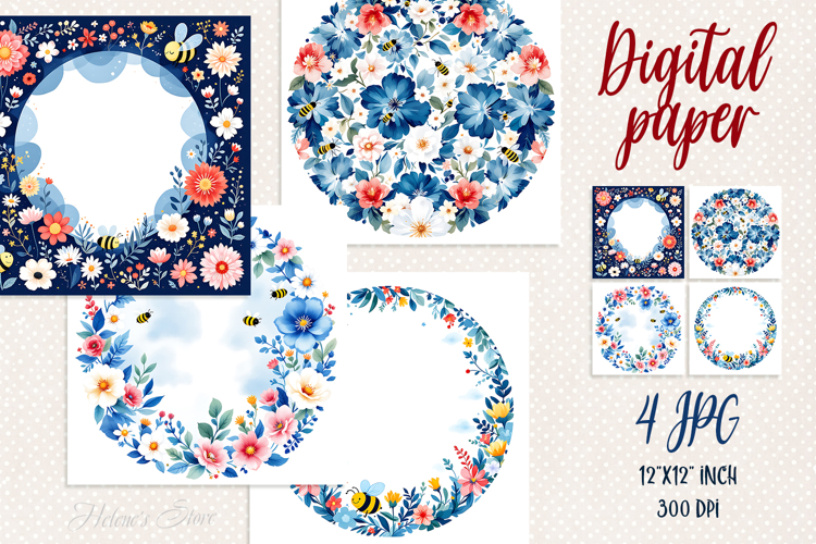 Red White Blue Background Image 15