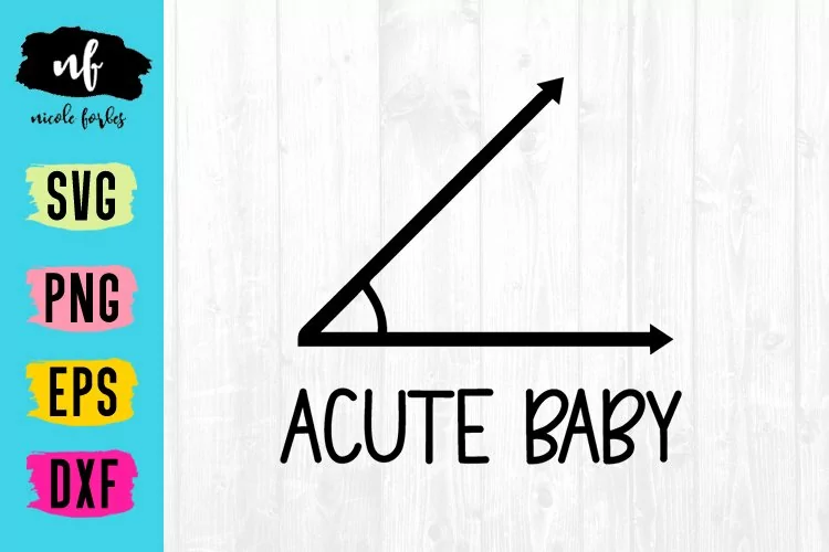 A Cute Baby SVG Cut File