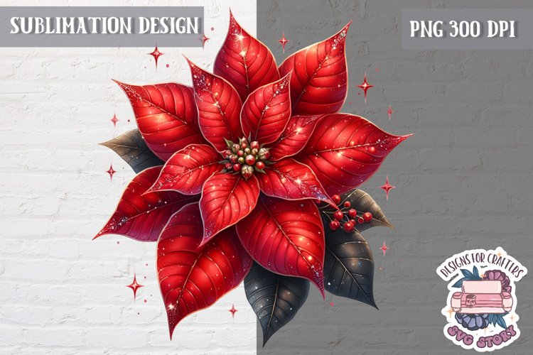 Christmas Floral Svg Image 8