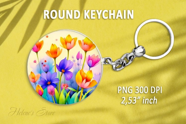 Watercolor Flowers Image 10