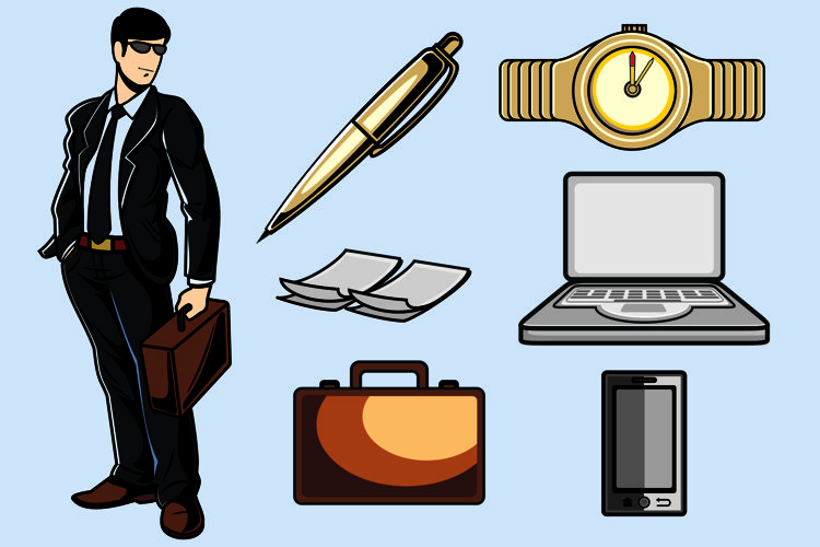 Businessman Clipart Image 14
