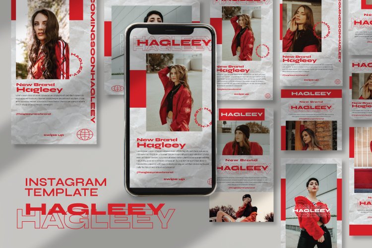 Hagleey Instagram Template example image 1