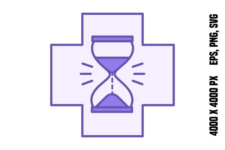 Purple Survival Icon