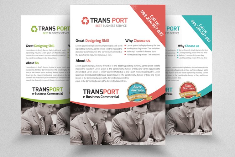 Business Training Agency Flyer Template example image 1