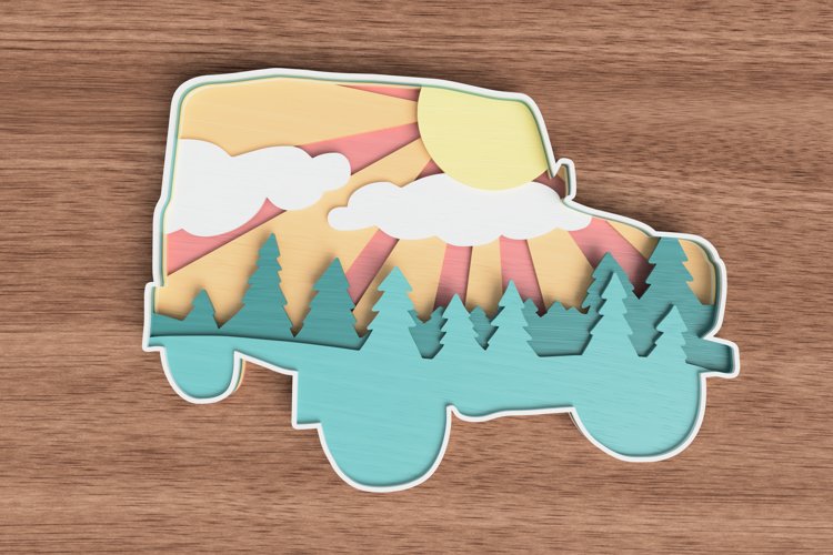 Transportation Laser Cut File - Off-Roader