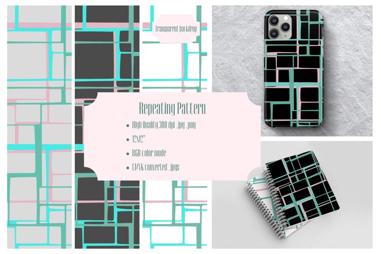 Geometric Seamless Pattern Image 6