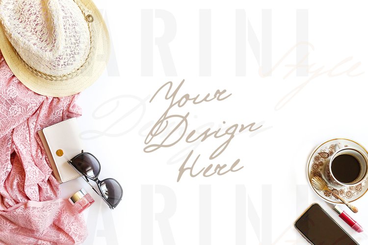 Feminine Styled Stock Mockup for Bloggers & Instagram 760