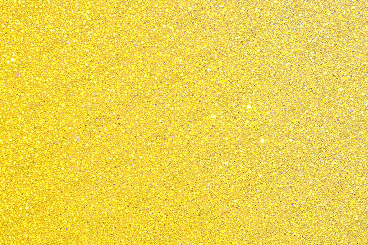 Yellow Glitter Background