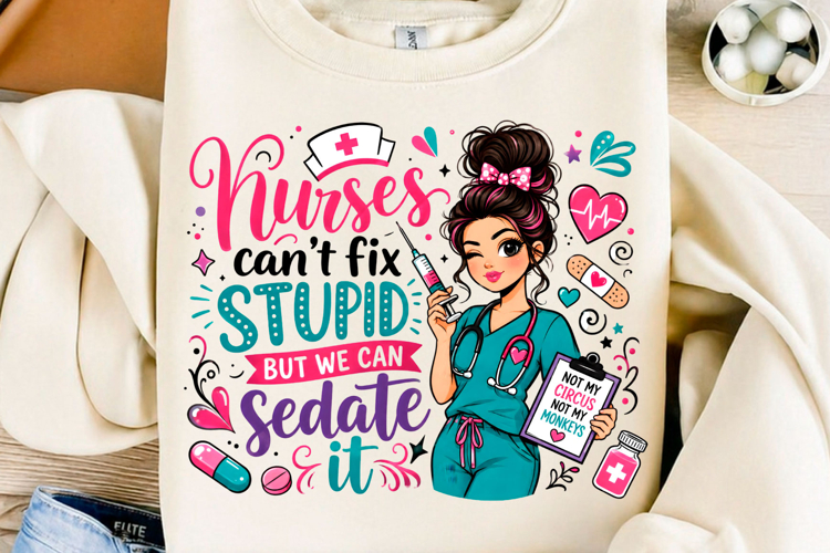 Nurse Humor Quote PNG