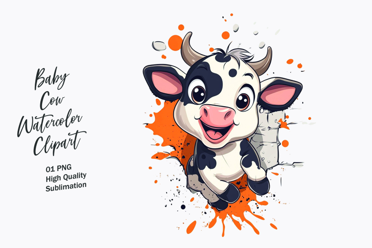 Cow Print Clipart Image 24