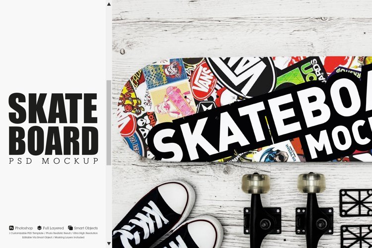 Skateboard Mockup #04 example image 1