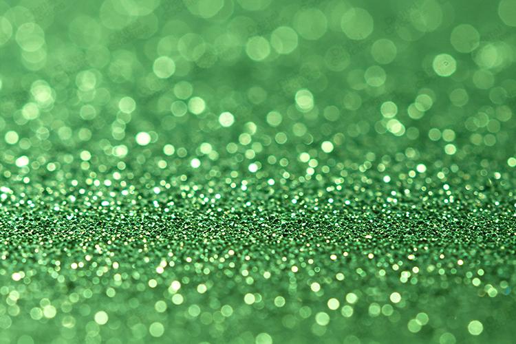 Pastel Green Glitter Bokeh Background Light Shimmer Texture