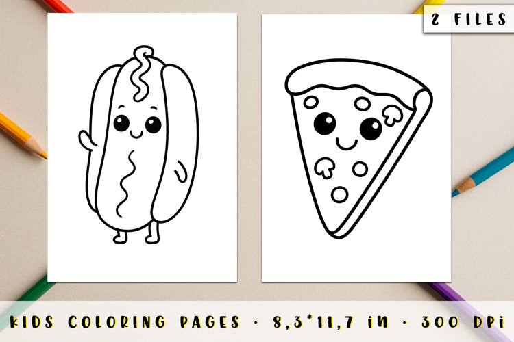 Cute Coloring Pages