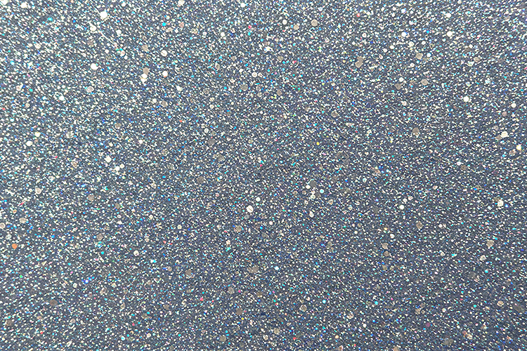Fine Silver Holographic Glitter Background Blue Iridescent